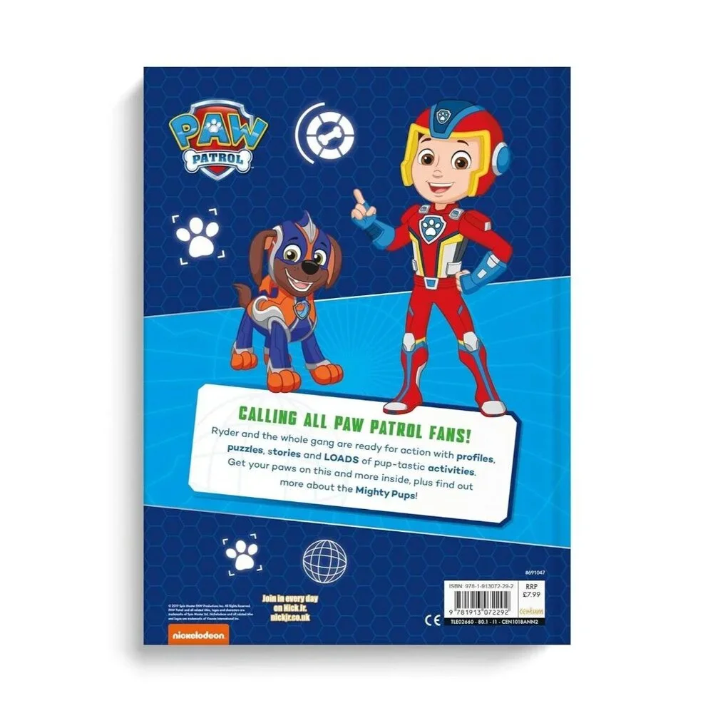 Paw Patrol Annual 2020 Children Puzzle Count Game Picture Story Book Nickelodeon